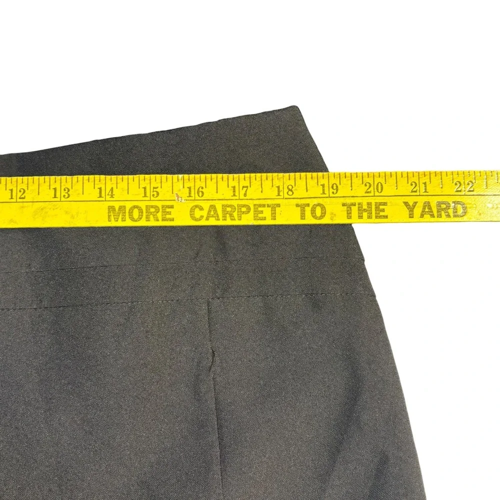 Womens Black Elastic Waist Pencil Skirt Plus Size 16W Business Workwear